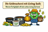 Die Geldmacherei mit Living Soil: Warum Fertigtöpfe, Buckets und Stofftöpfe oft kein echtes Living Soil sind - CannaSelection®