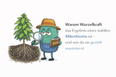 Warum Wurzelkraft das Ergebnis eines stabilen Mikrobioms ist – und wie du sie gezielt maximierst - CannaSelection®