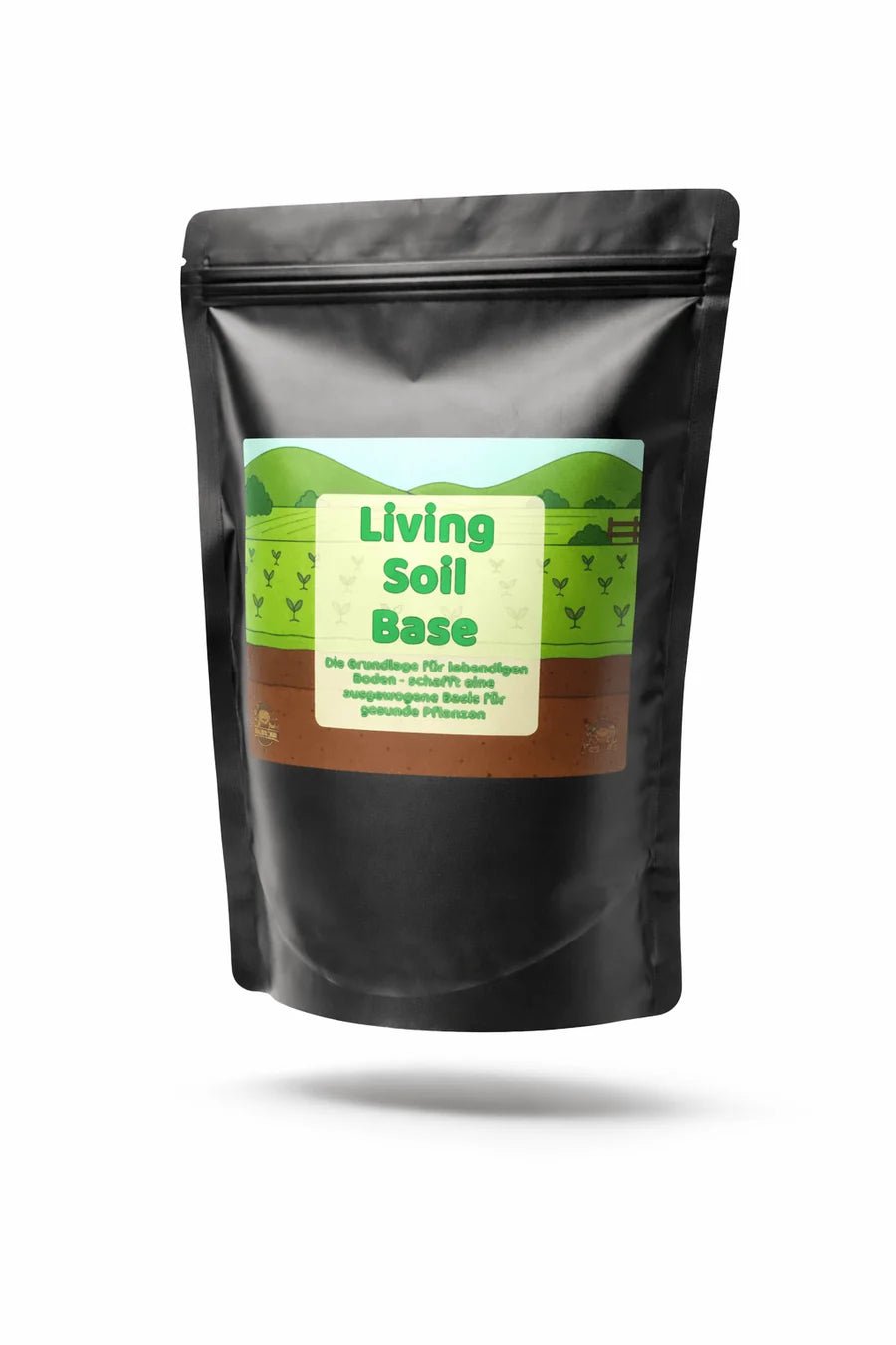Living Soil Base product packaging