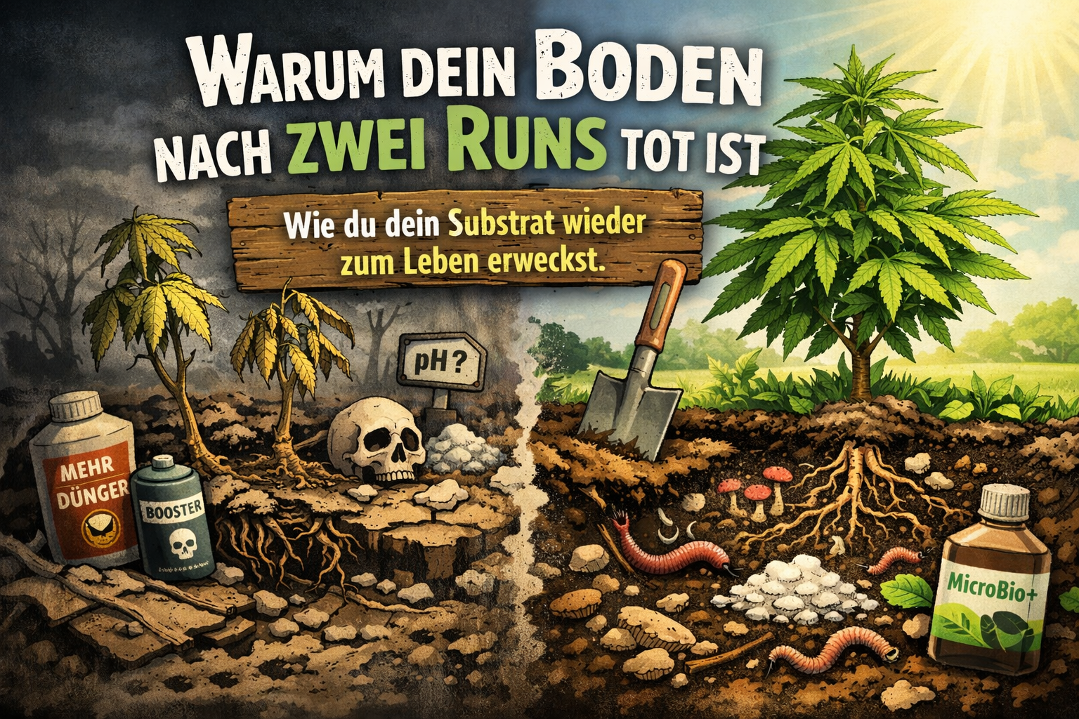 Warum dein Substrat nach zwei Runs „tot“ ist –