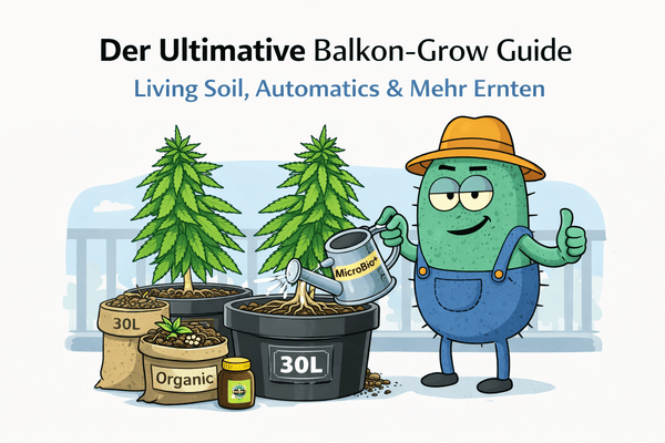 Balkon-Grow Guide: Cannabis auf dem Balkon anbauen - der umfassendste Leitfaden