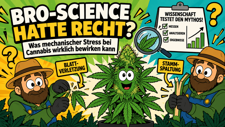 Bro-Science hatte teilweise recht: Was mechanischer Stress bei Cannabis wirklich bewirken kann