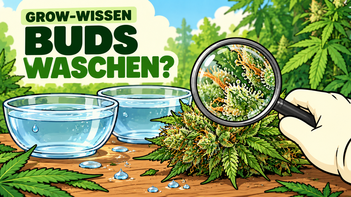 ¿Lavar los cogollos y hacer Water Curing: ¿cosecha limpia o terpenos por el desagüe?