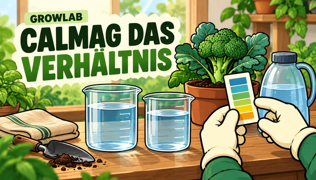 CalMag 2:1, 3:1 oder 4:1 - Welches Verhältnis ist das richtige? - CannaSelection®