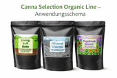 Canna Selection Organic Line – Anwendungsschema - CannaSelection®
