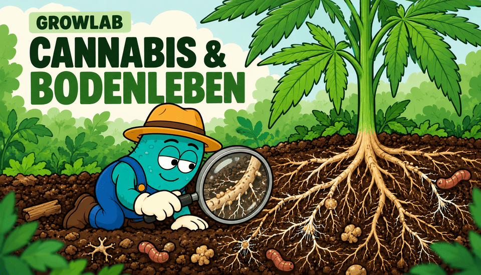 Cannabis & Bodenleben: Warum besonders Cannabispflanzen darauf reagieren - CannaSelection®