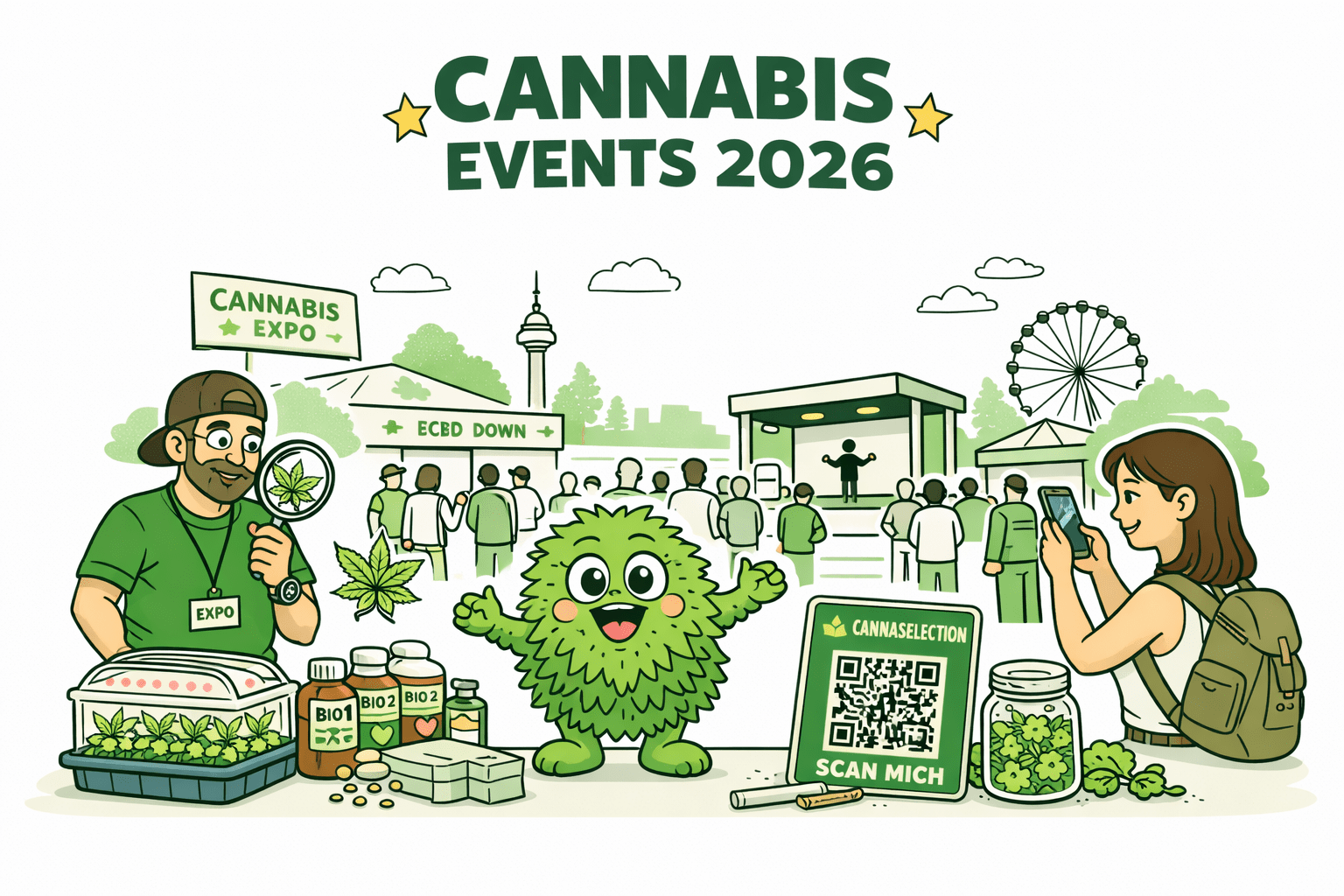 Cannabis Events 2026: Die wichtigsten Messen und Festivals in Europa - CannaSelection®