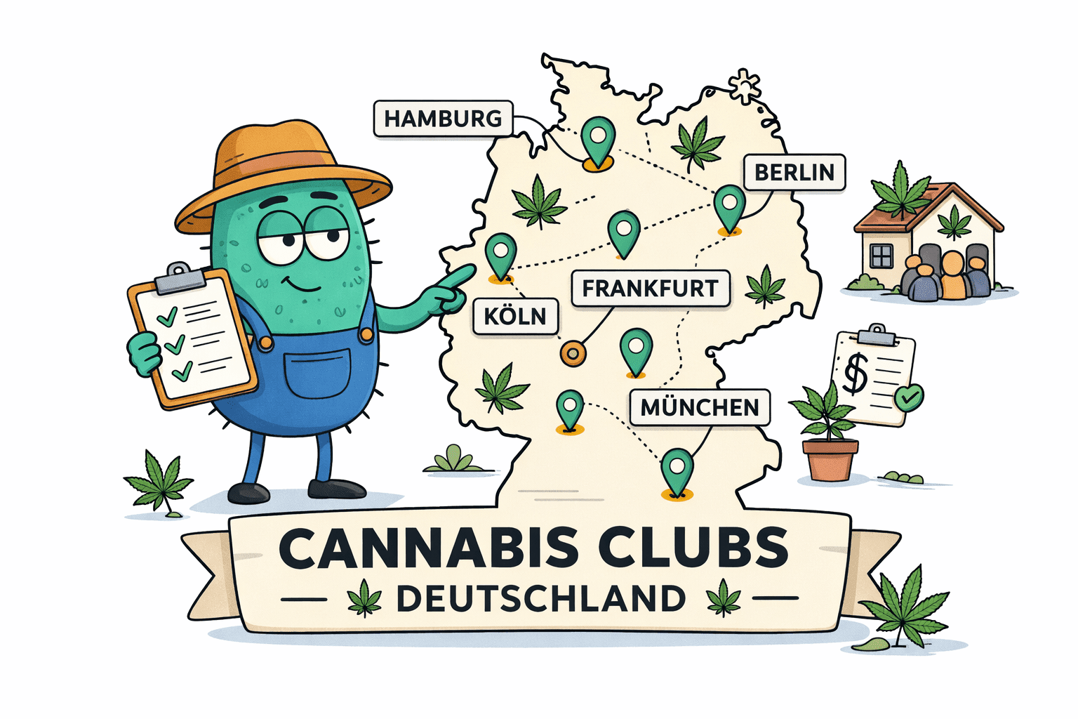 Cannabis Social Clubs in Deutschland – Alle Infos & Übersicht - CannaSelection®