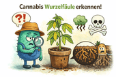 Cannabis Wurzelfäule erkennen - CannaSelection®