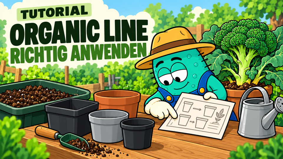 CannaSelection® Organic Line richtig anwenden: Die komplette Anleitung für das Starterset - CannaSelection®