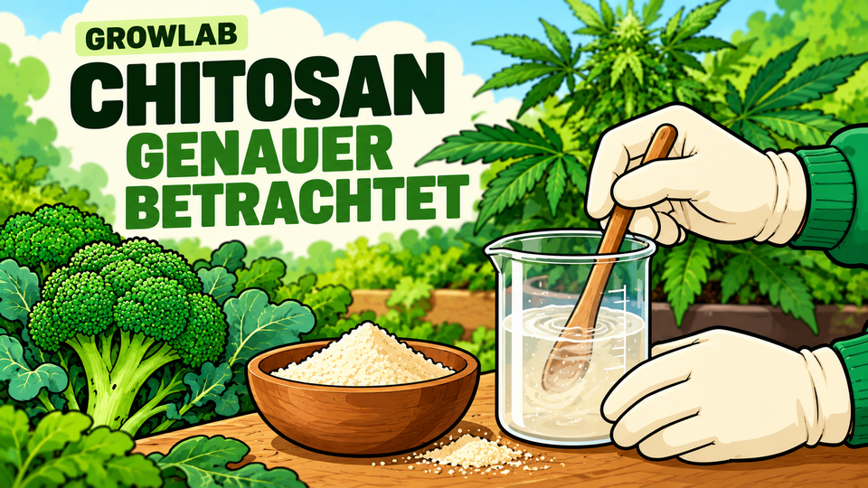 Chitosan im Cannabisanbau: Resin, Terpene, Wurzeln und natürliche Pflanzenabwehr - CannaSelection®