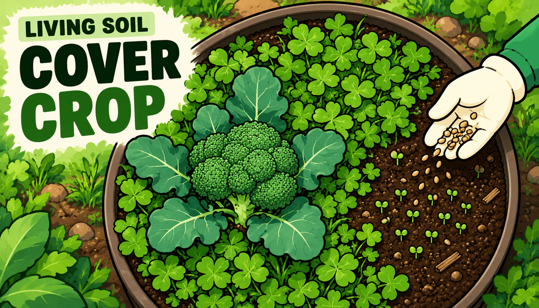 Cover Crop im Living Soil: Aussaat und Pflege - CannaSelection®