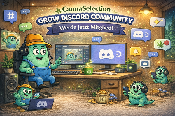 Der Cannabis Discord Server für Grower – Willkommen in der CannaSelection Grow Community