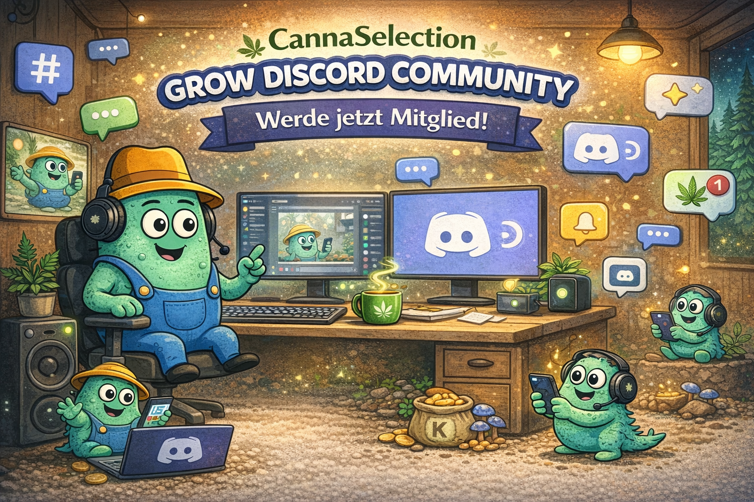 Der Cannabis Discord Server für Grower – Willkommen in der CannaSelection Grow Community - CannaSelection®