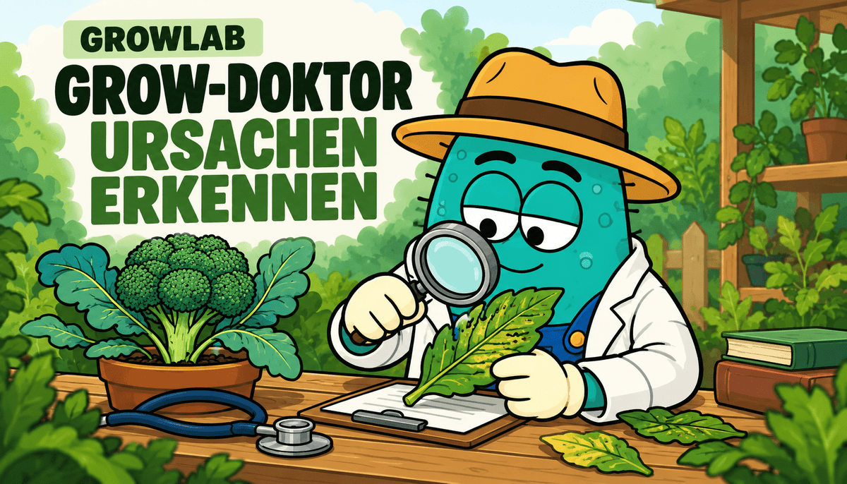 Der Grow-Doktor: Warum du deine Cannabis-Probleme endlich richtig erkennst - CannaSelection®