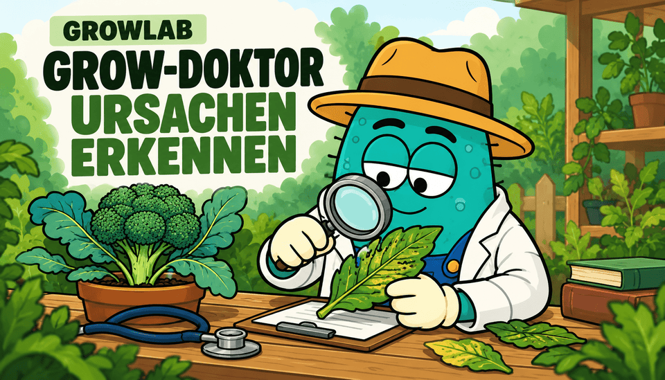 Der Grow-Doktor: Warum du deine Cannabis-Probleme endlich richtig erkennst - CannaSelection®