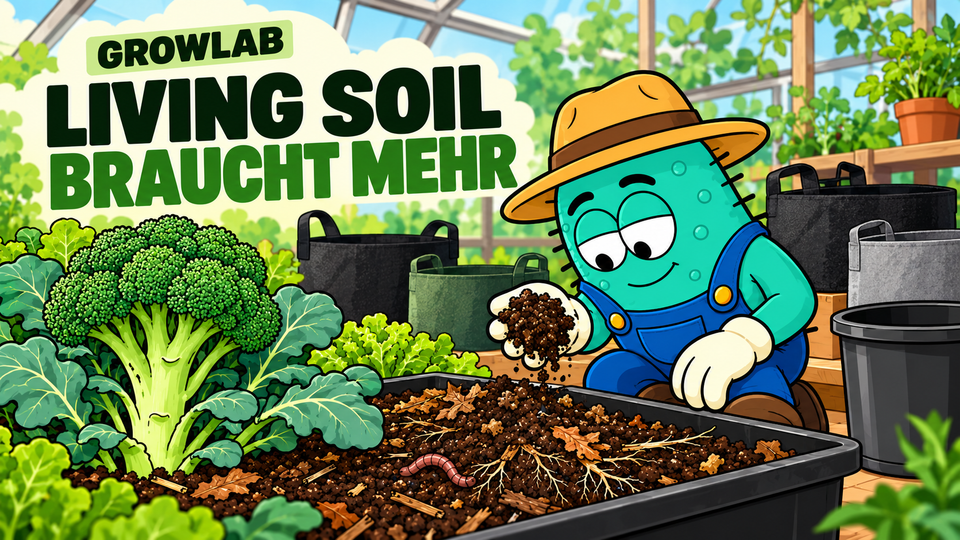 Die Geldmacherei mit Living Soil: Warum Fertigtöpfe, Buckets und Stofftöpfe oft kein echtes Living Soil sind - CannaSelection®