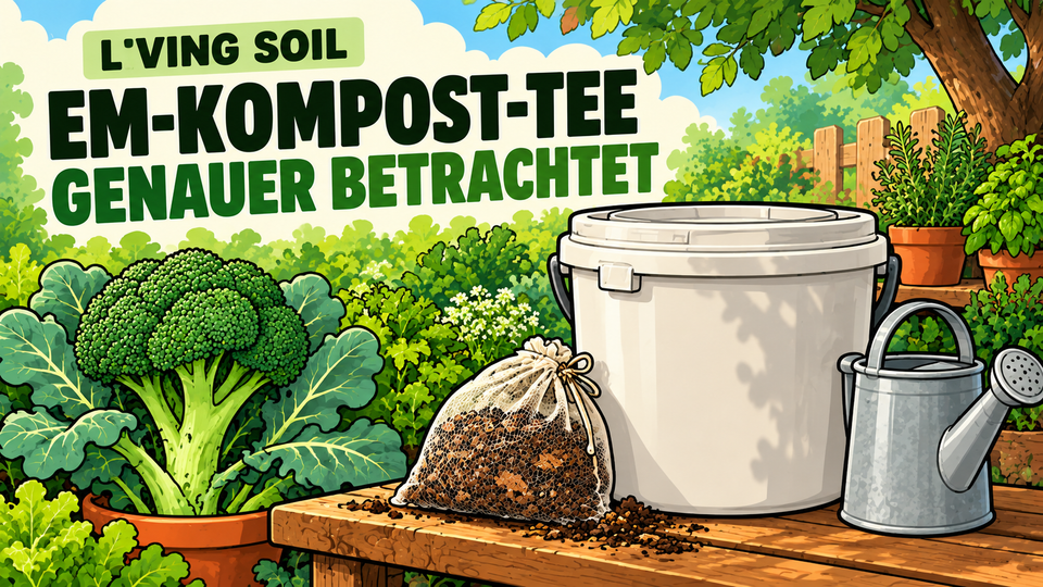 EM-Kompost-Tee – lebendige Bodenpflege statt klassischem Düngen - CannaSelection®