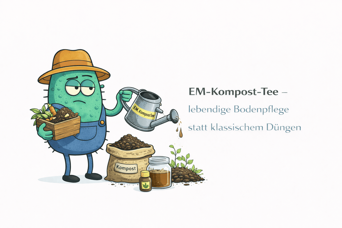 EM-Kompost-Tee – lebendige Bodenpflege statt klassischem Düngen - CannaSelection®
