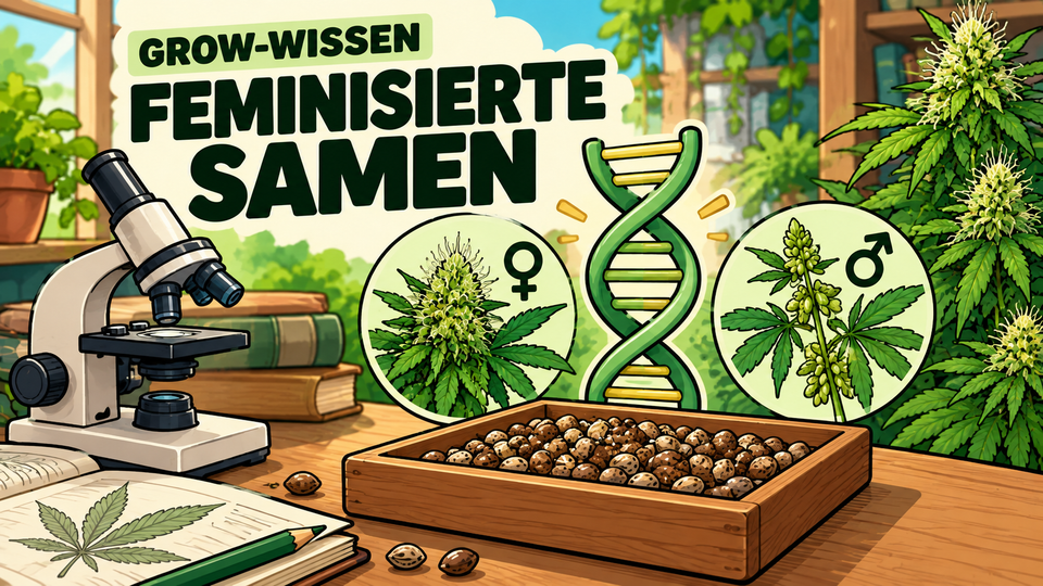 Feminisierte Cannabis-Samen selbst herstellen: STS, S1 und Genetik erklärt - CannaSelection®