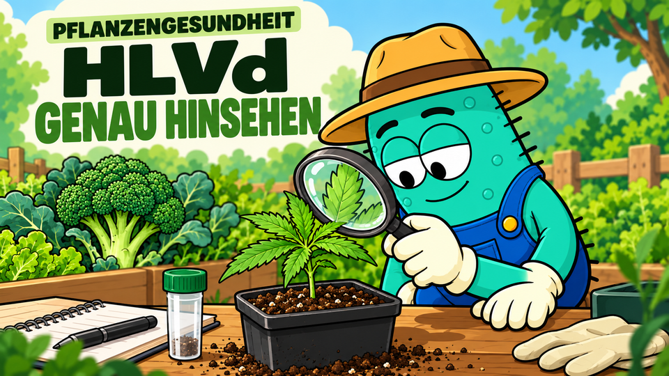 HLVd bei Cannabis: Warum gesunde Pflanzen, Stecklinge und sogar Samen nicht automatisch sauber sind - CannaSelection®