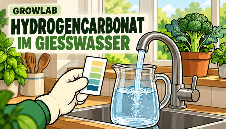 Hydrogencarbonat im Gießwasser - CannaSelection®