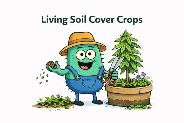 Living Soil Cover Crop – Bodendecker für ein aktives Bodenökosystem - CannaSelection®