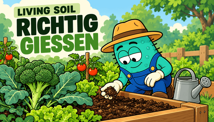 Living Soil richtig gießen: Der vollständige Leitfaden für Töpfe und große Beete - CannaSelection®