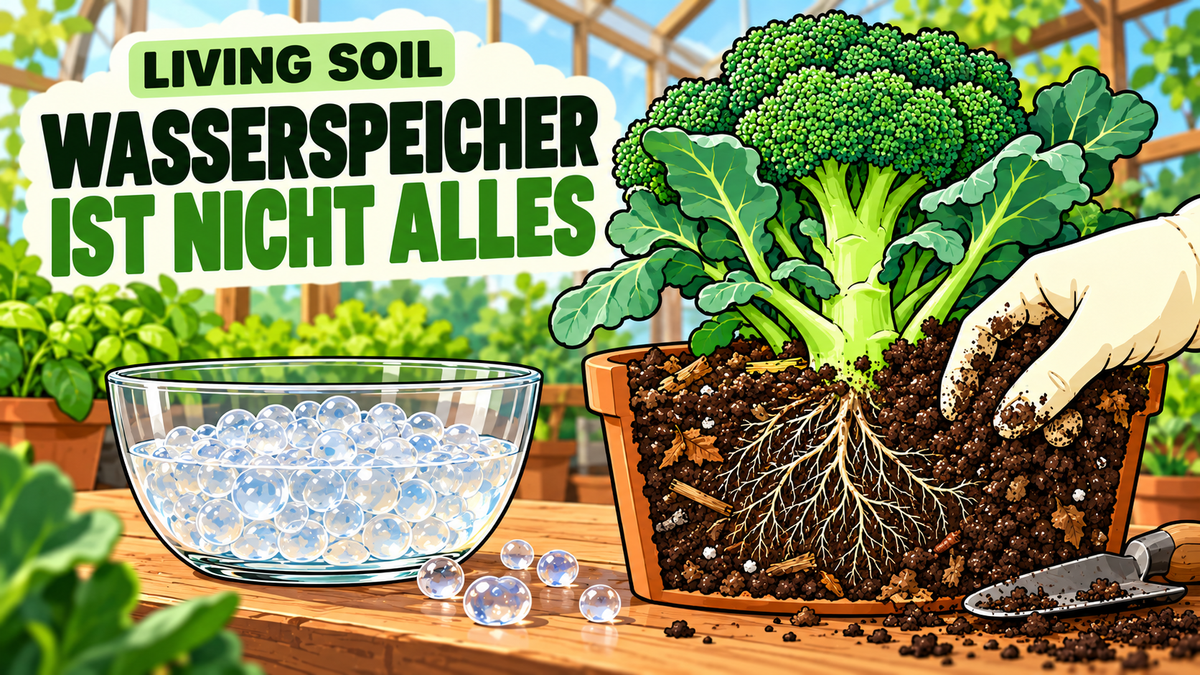 Mehr Wasserspeicher, weniger Kontrolle - CannaSelection®