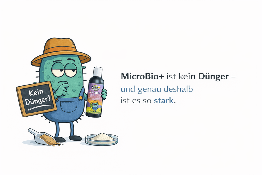 MicroBio+ ist kein Dünger – und genau deshalb ist es so stark - CannaSelection®