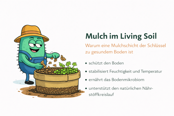 Mulch in Living Soil – Why a Mulch Layer is Key to Healthy Soil