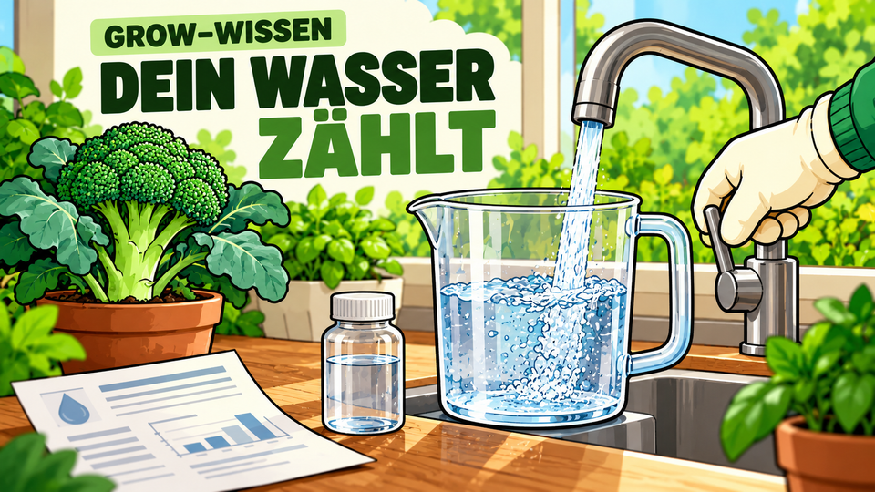 Nicht dein Dünger ist das Problem – dein Leitungswasser sabotiert deinen Grow - CannaSelection®
