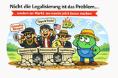 Nicht die Legalisierung ist das Problem. Sondern der Markt, den manche jetzt daraus machen - CannaSelection®