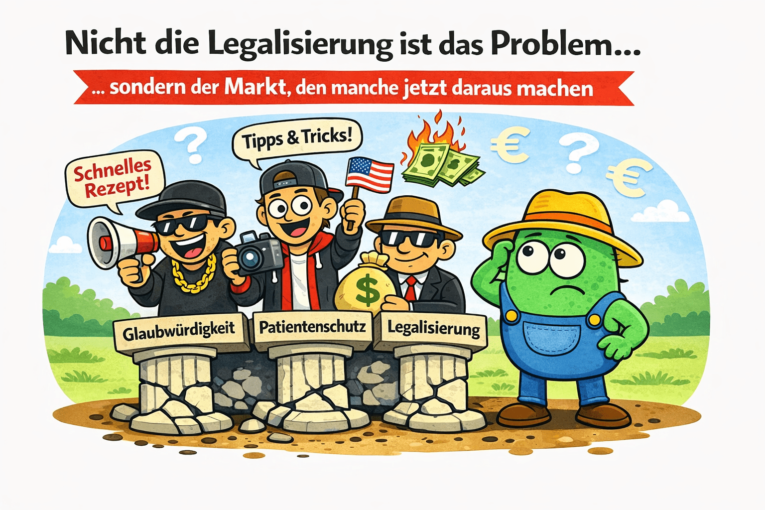 Nicht die Legalisierung ist das Problem. Sondern der Markt, den manche jetzt daraus machen - CannaSelection®