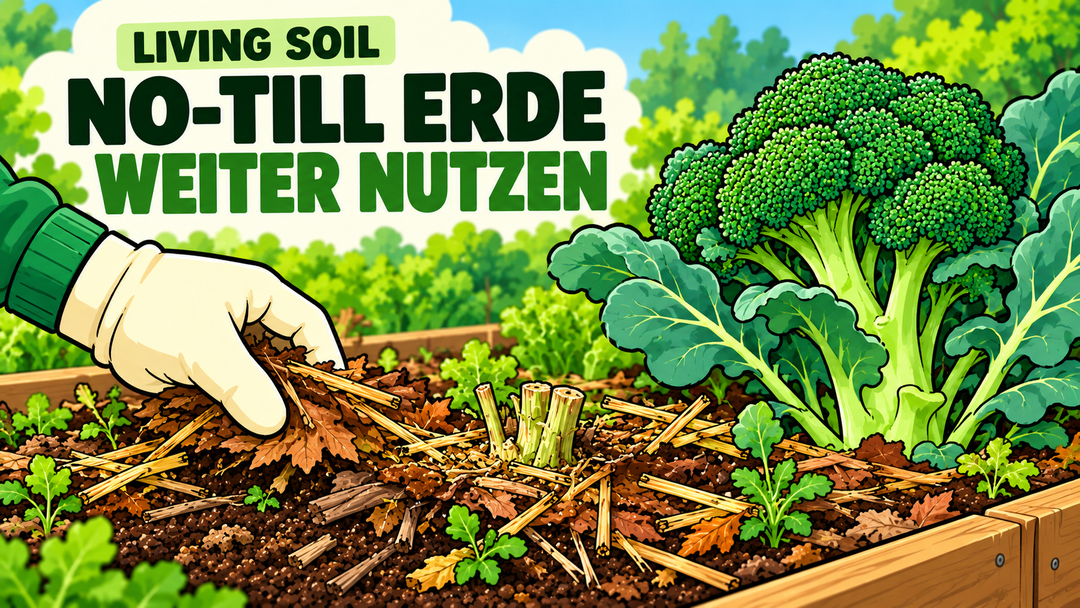 No-Till Living Soil: Warum echte lebendige Erde nicht nach jedem Run neu startet - CannaSelection®