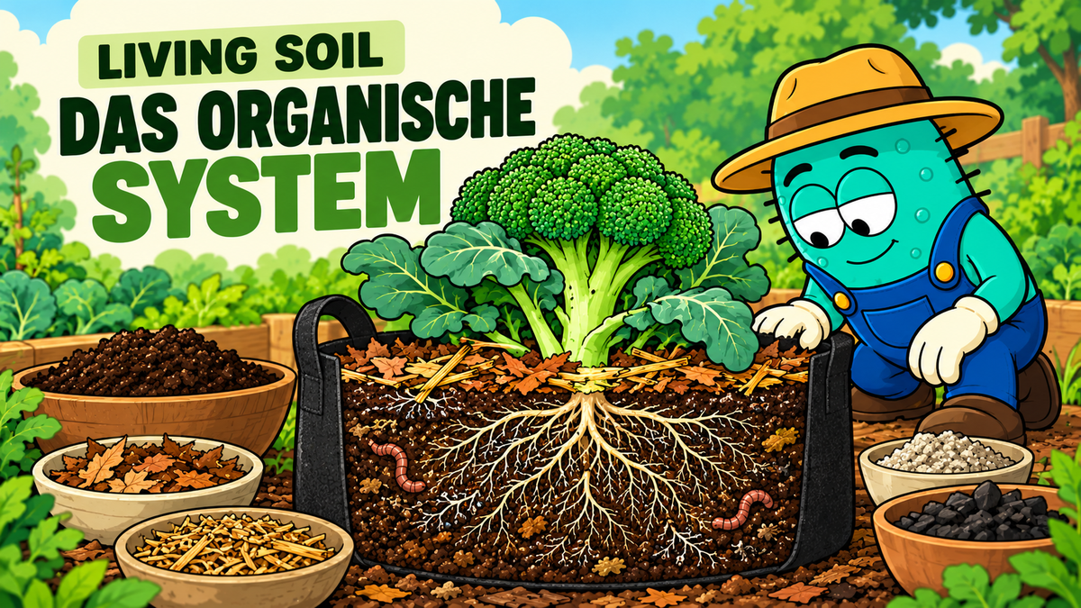Organic Line – Organischer Grow beginnt mit lebendigem Boden - CannaSelection®