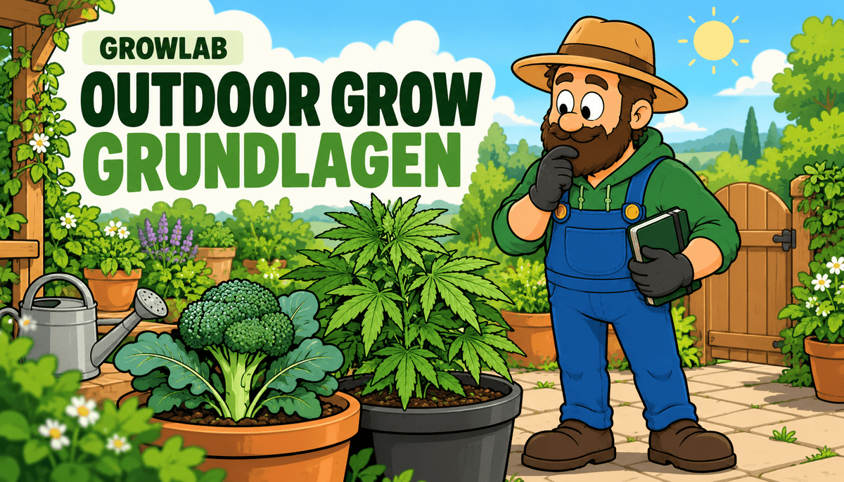 Outdoor Cannabis Anbau: Der komplette Guide vom Samen bis zur Ernte - CannaSelection®