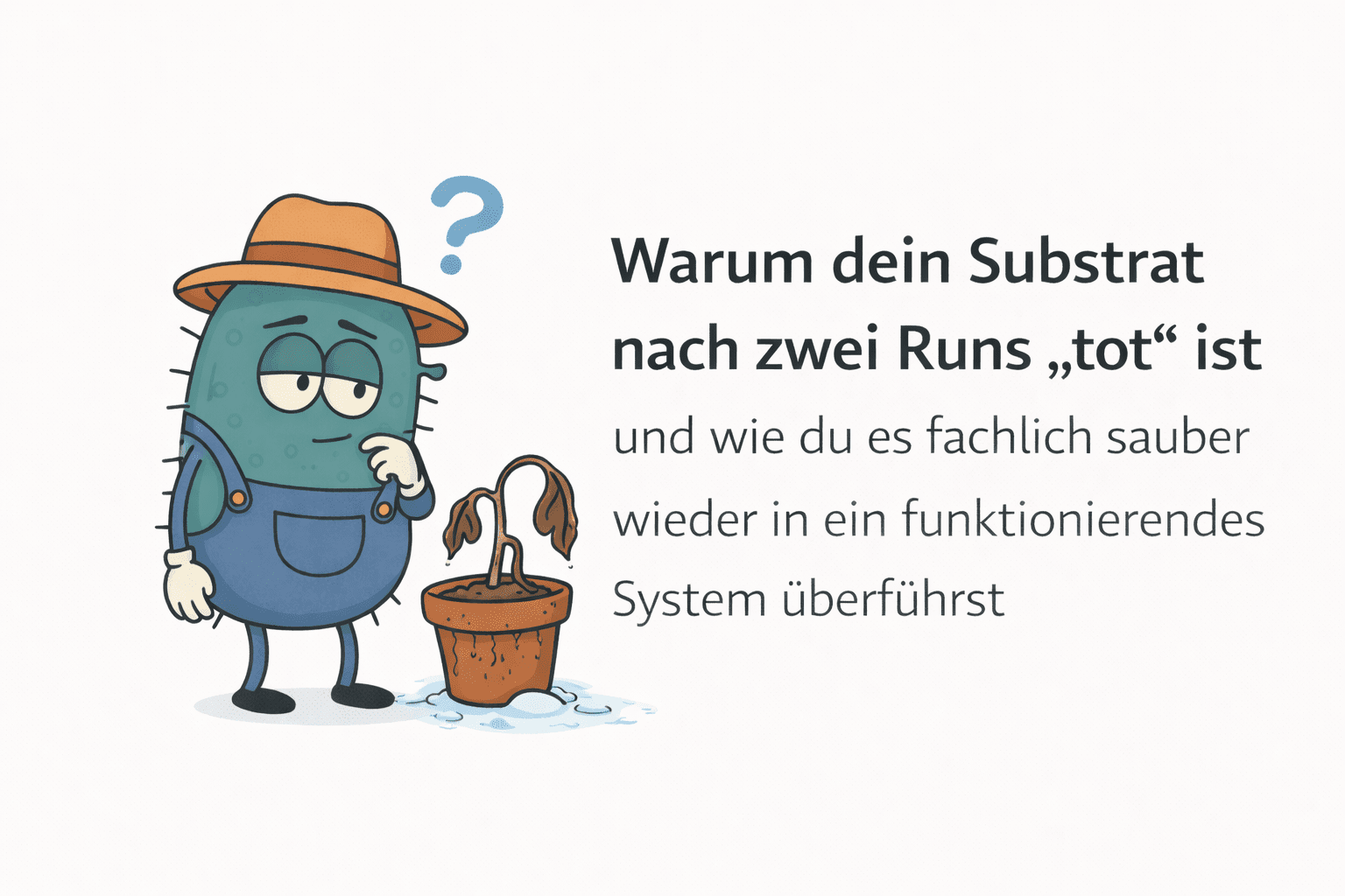 Warum dein Substrat nach zwei Runs „tot“ ist – - CannaSelection®