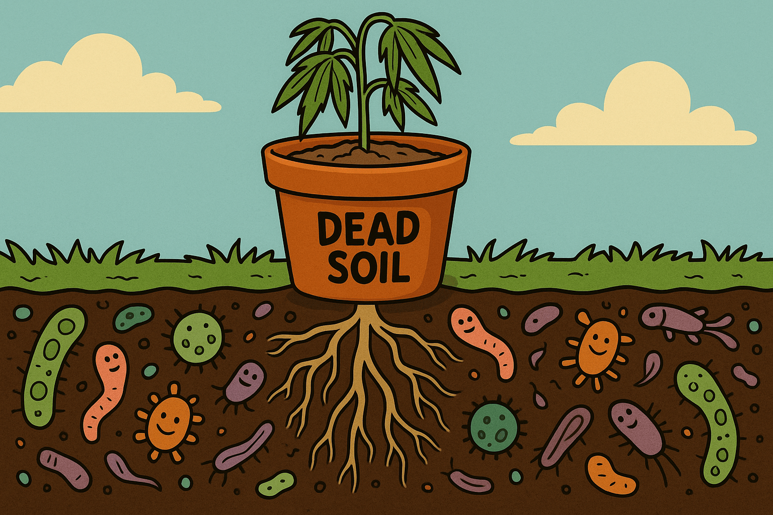 Warum totes Substrat zu toten Ergebnissen führt – und wie du es wiederbeleben kannst - CannaSelection