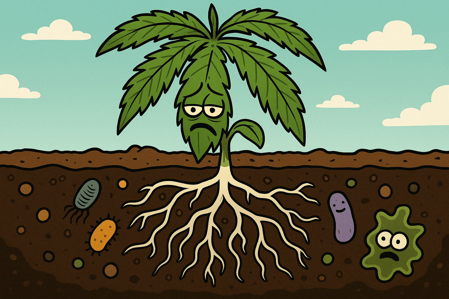 Warum Wurzelprobleme fast immer mikrobiell beginnen – und wie du sie früh erkennst - CannaSelection