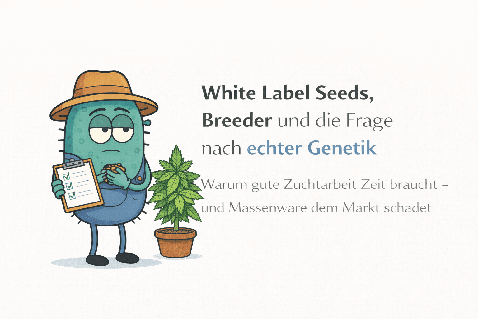 White Label Seeds, Breeder und die Frage nach echter Genetik - CannaSelection®