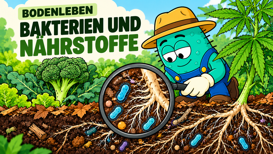 Wie nützliche Bakterien Nährstoffe für Cannabispflanzen verfügbar machen – Die verborgene Kraft unter der Erde - CannaSelection®