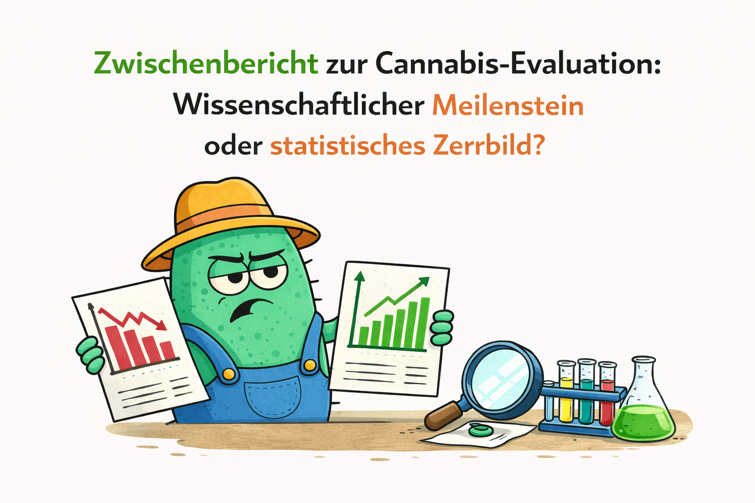 Zwischenbericht zur Cannabis-Evaluation EKOCAN: Wissenschaftlicher Meilenstein oder statistisches Zerrbild? - CannaSelection®