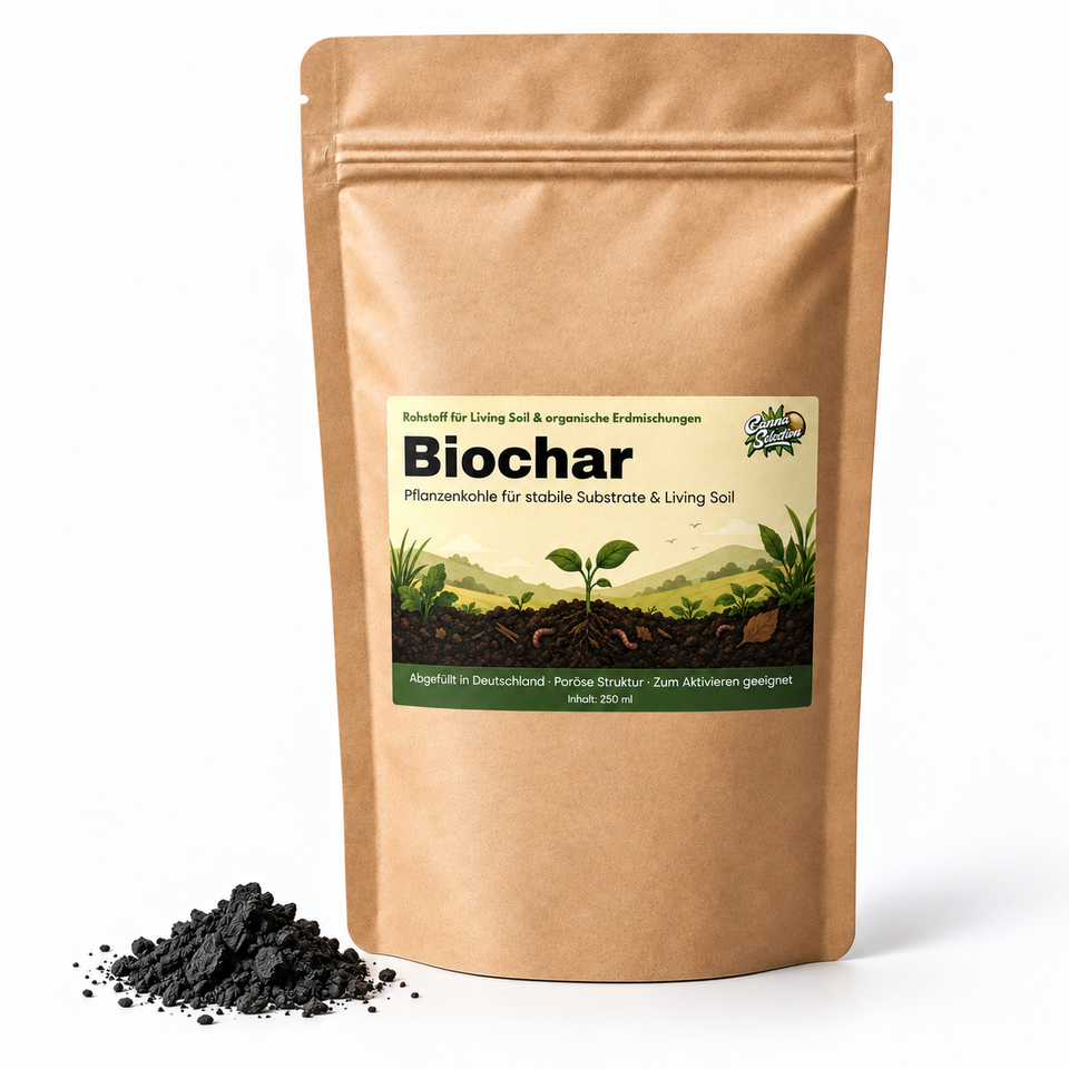 Biochar / Pflanzenkohle
