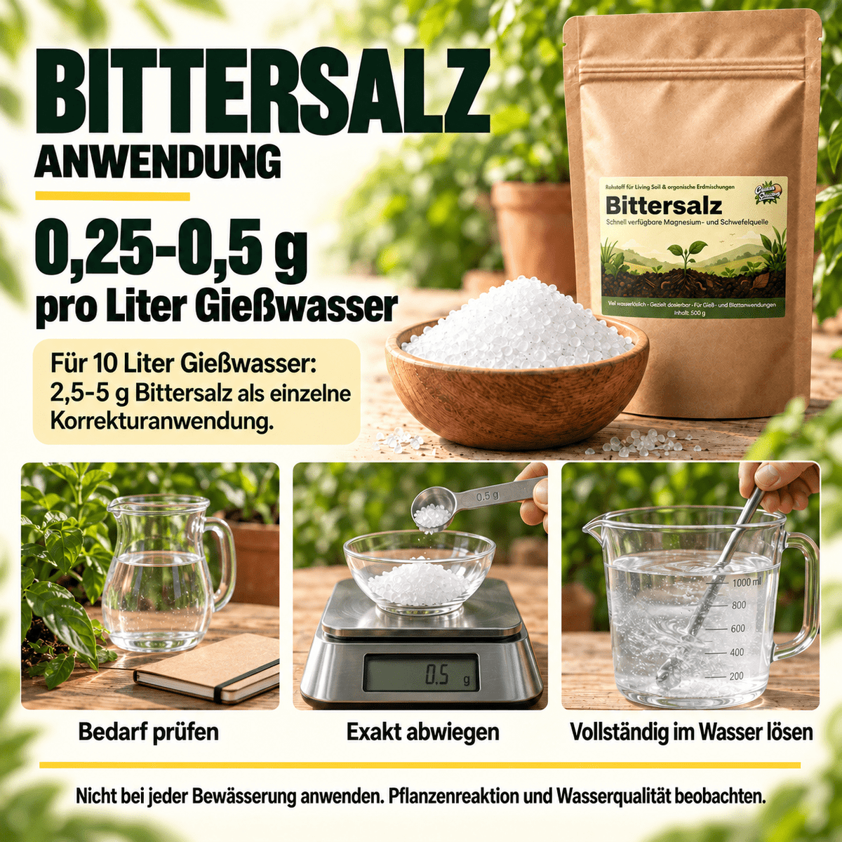 Bittersalz - CannaSelection®