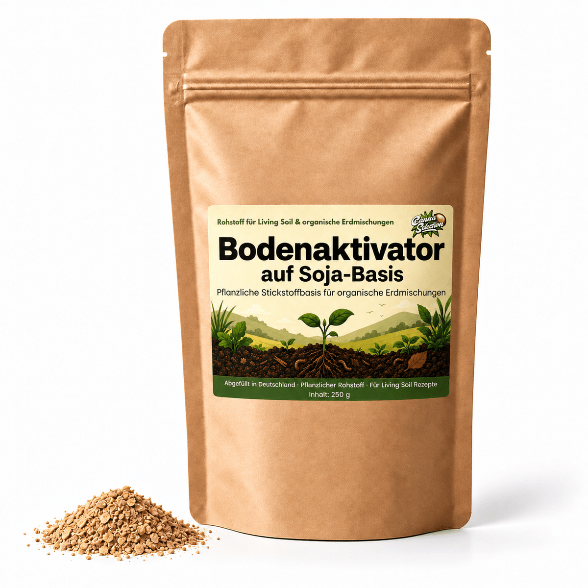 Bodenaktivator auf Soja-Basis - CannaSelection®