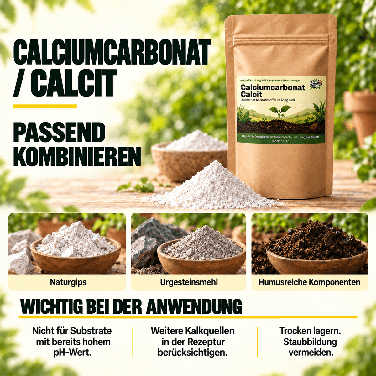Calciumcarbonat / Calcit - CannaSelection®
