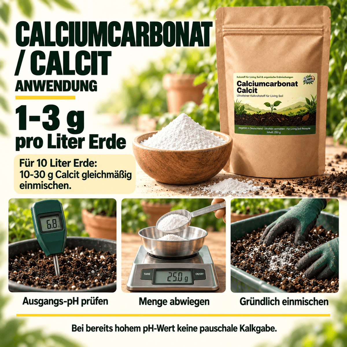 Calciumcarbonat / Calcit - CannaSelection®
