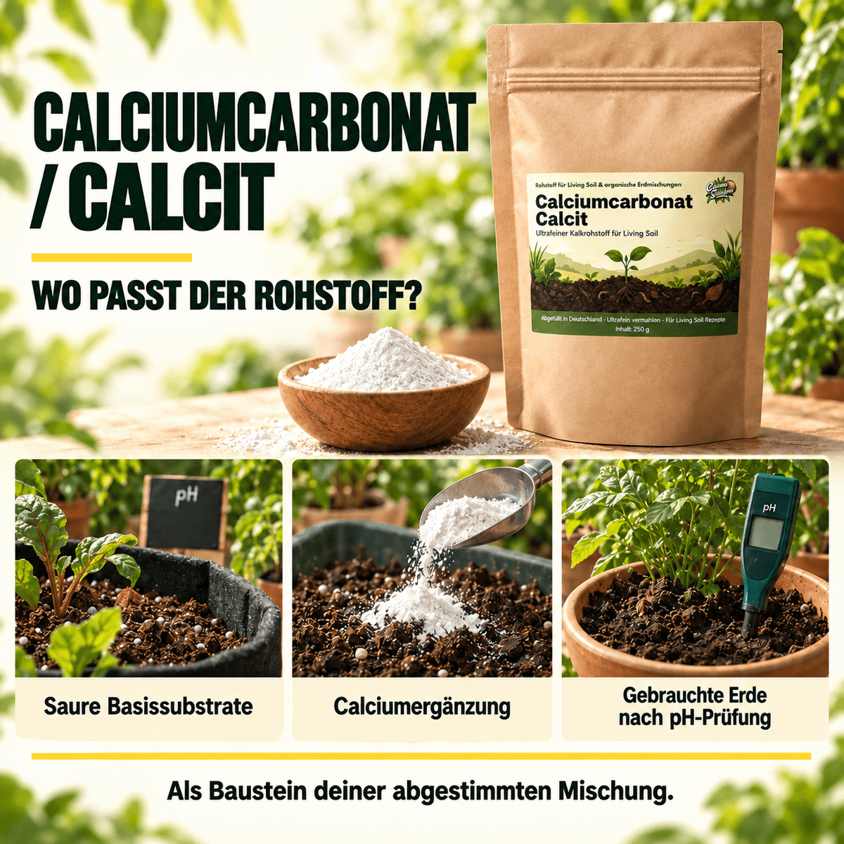 Calciumcarbonat / Calcit - CannaSelection®