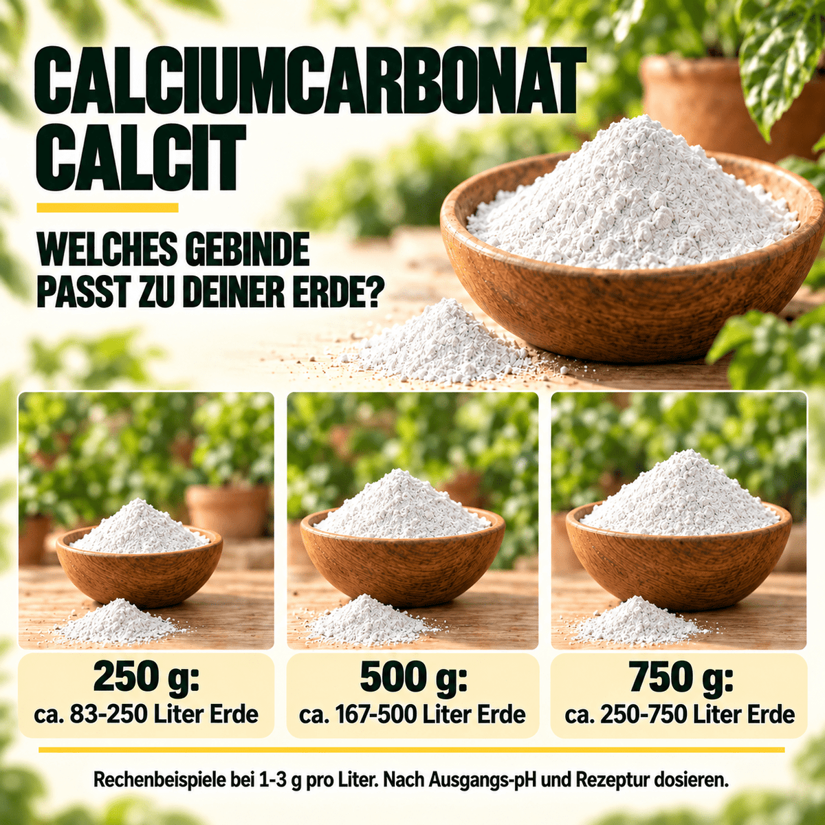Calciumcarbonat / Calcit - CannaSelection®
